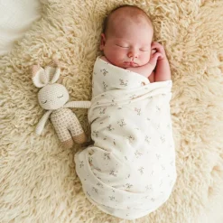 Babyshower Lot de 3 langes Roseberry (70 x 70 cm)