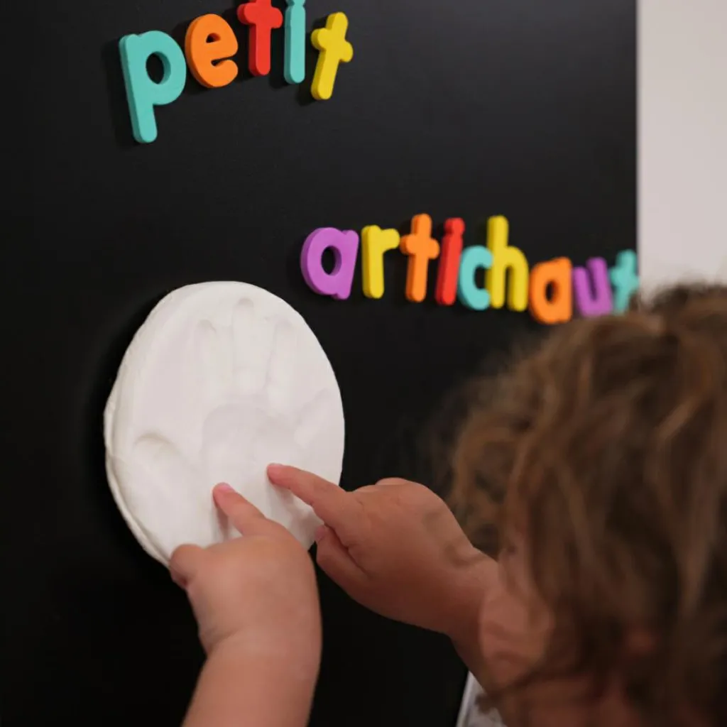 Petit Artichaut Lot de 2 magnets empreinte