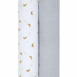 Hot Lot de 2 maxi langes Adventure tracteur (120 x 120 cm) Lange