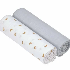 Hot Lot de 2 maxi langes Adventure tracteur (120 x 120 cm) Lange