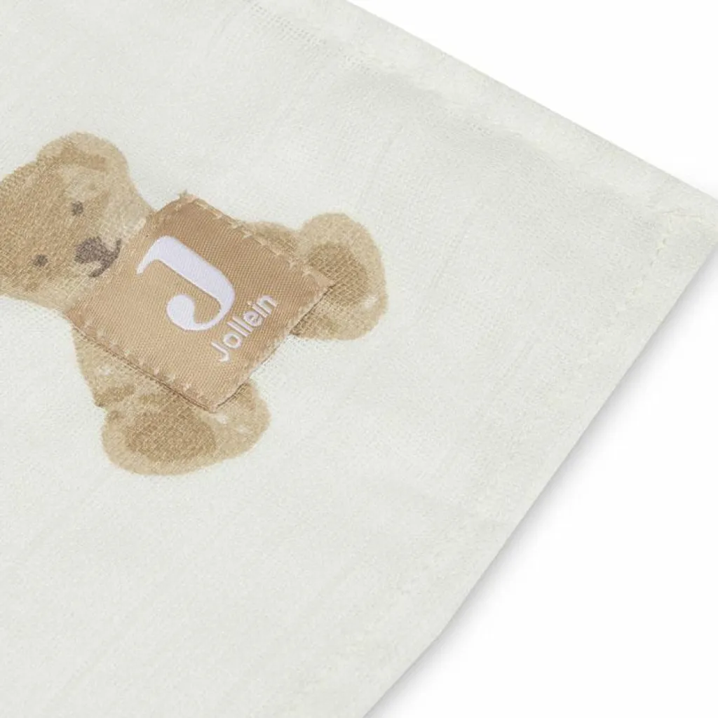 Discount Lot de 2 maxi langes en coton ours Teddy Bear (115 x 115 cm) Lange