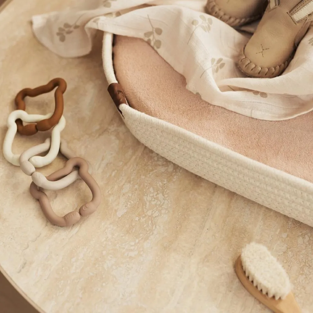 Clearance Lot de 2 maxi langes en gaze de coton Twig Olive Green (115 x 115 cm) Lange