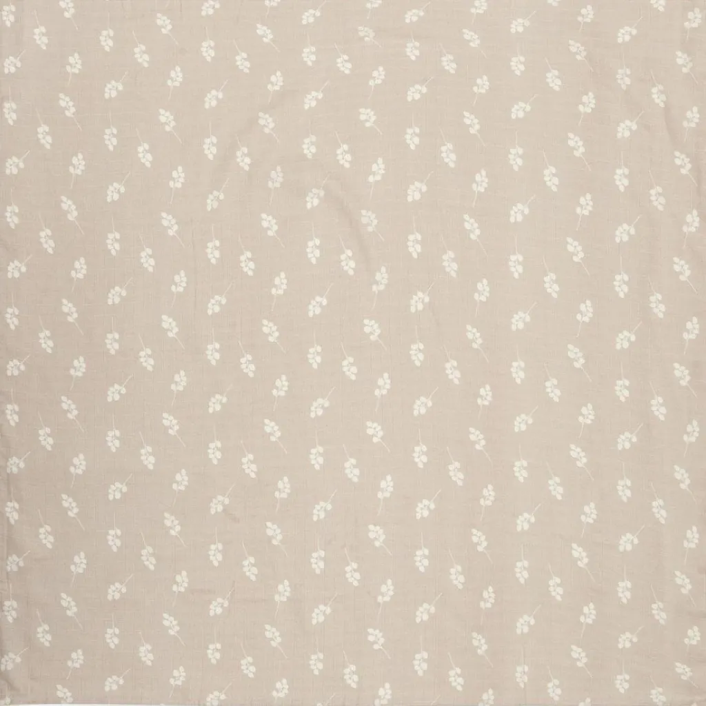 Clearance Lot de 2 maxi langes en gaze de coton Twig Wild Rose (115 x 115 cm) Lange