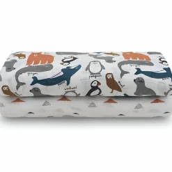 Jollein Lot de 2 maxi langes hydrophiles Polar (115 x 115 cm)