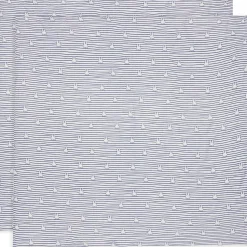 Sale Lot de 2 maxi-langes en coton Miffy Stripe Navy (115 x 115 cm) Lange