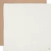 Hot Lot de 2 maxi-langes en coton Biscuit-Ivory (115 x 115 cm) Lange