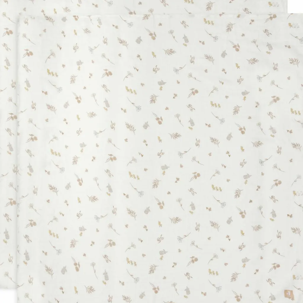 Jollein Lot de 2 maxi-langes en coton Riverside (115 x 115 cm)