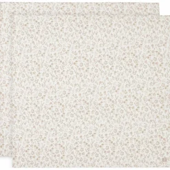 Jollein Lot de 2 maxi-langes en coton Bloomy (115 x 115 cm)