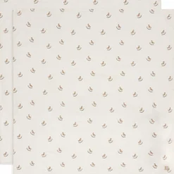 Jollein Lot de 2 maxi-langes en coton Nostalgic Ride (115 x 115 cm)