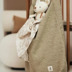 Clearance Lot de 3 mini langes en gaze de coton Animals Nougat (31 x 31 cm) Lange