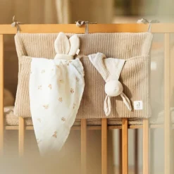 Outlet Lot de 3 mini langes en gaze de coton Animal Friends (31 x 31 cm) Lange