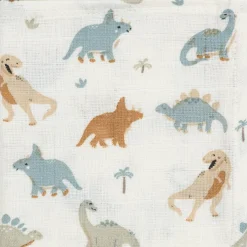 New Lot de 3 mini langes en gaze de coton Roarsome (31 x 31 cm) Lange