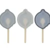 Clearance Lot de 3 moules à glaces citron en silicone bleu mix Ustensile De Cuisine