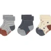 Outlet Lot de 3 paires de chaussettes bébé en coton bio Tiny Farmer bleu (pointure 15-18) Chaussettes / Genouillères Bébé