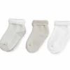 New Lot de 3 paires de chaussettes beige et blanc (pointure 13-14) Chaussettes / Genouillères Bébé