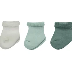 Trois Kilos Sept Lot de 3 paires de chaussettes Sauge (pointure 14-16)