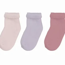 Trois Kilos Sept Lot de 3 paires de chaussettes roses (pointure 14-16)
