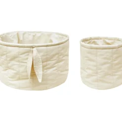 Discount Lot de 2 paniers de rangement bamboo naturel (20 x 30 cm) Panier De Toilette