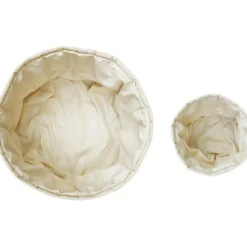 Discount Lot de 2 paniers de rangement bamboo naturel (20 x 30 cm) Panier De Toilette