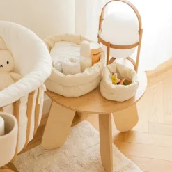 Discount Lot de 2 paniers de rangement bamboo naturel (20 x 30 cm) Panier De Toilette