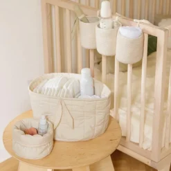 Discount Lot de 2 paniers de rangement bamboo naturel (20 x 30 cm) Panier De Toilette