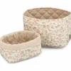 Sale Lot de 2 paniers de rangement matelassé Augusta Panier De Toilette