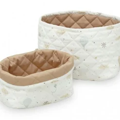 Cam Cam Copenhagen Lot de 2 paniers de rangement matelassés Dreamland