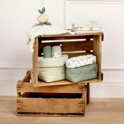 Outlet Lot de 2 paniers de rangement Botanica Panier De Toilette