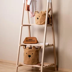 Clearance Lot de 3 paniers Teddy beige Panier De Rangement