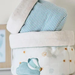 Nattou Lot de 2 panières de rangement Felix et Léo