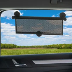 Clearance Lot de 2 pare-soleil enrouleur noir pour voiture Pare-Soleil Voiture