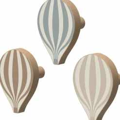 Discount Lot de 3 patères Montgolfière Patère