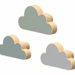 Cam Cam Copenhagen Lot de 3 patères Nuage