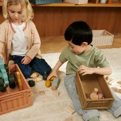 Liewood Lot de 2 petites caisses de rangement Weston S Oat