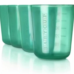 New Lot de 4 petites tasses vertes Tasse