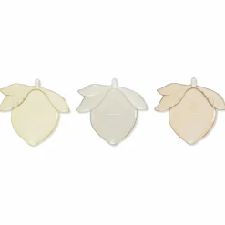 Konges Slojd Lot de 3 poches de froid Lemon pour lunch box