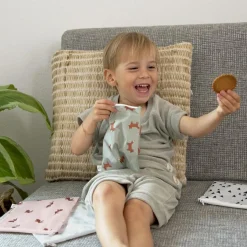 Hot Lot de 2 Pochettes à goûter Little Forest Renard Pochette À Goûter