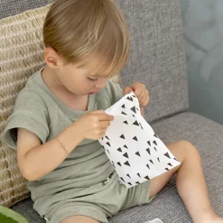 Hot Lot de 2 Pochettes à goûter Little Forest Renard Pochette À Goûter