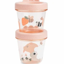 Online Lot de 2 pots de conservation Tiny farm Rose Pots De Conservation