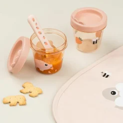 Online Lot de 2 pots de conservation Tiny farm Rose Pots De Conservation