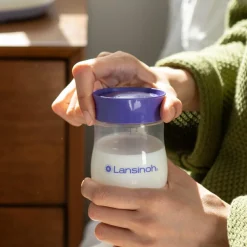 New Lot de 4 pots de conservation du lait maternel Conservation Du Lait