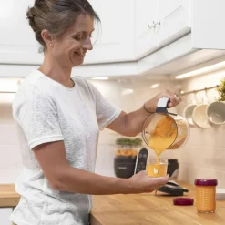 Babymoov Lot de 8 pots de conservation en verre Babybols + livret de recettes