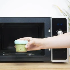 Babymoov Lot de 8 pots de conservation en verre Babybols + livret de recettes