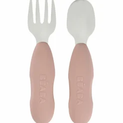 Béaba Lot de 2 précouverts inox Barbe à papa