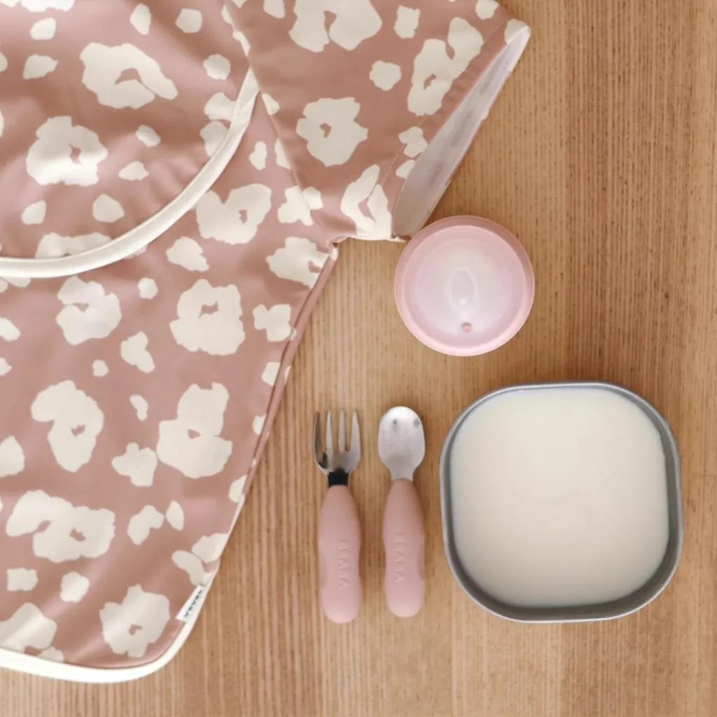 Béaba Lot de 2 précouverts inox Barbe à papa