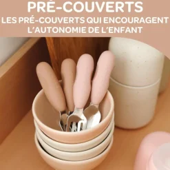 Online Lot de 2 précouverts inox Pralin Couverts
