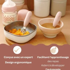 Online Lot de 2 précouverts inox Pralin Couverts