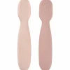 Béaba Lot de 2 précuillères en silicone Barbe à papa et Guimauve