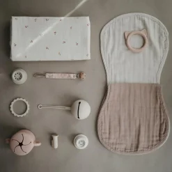 Mushie Lot de 2 protection d'épaules Natural-Fog