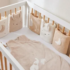 Noukie's Lot de 6 protèges barreaux Bali, Moka & Snow